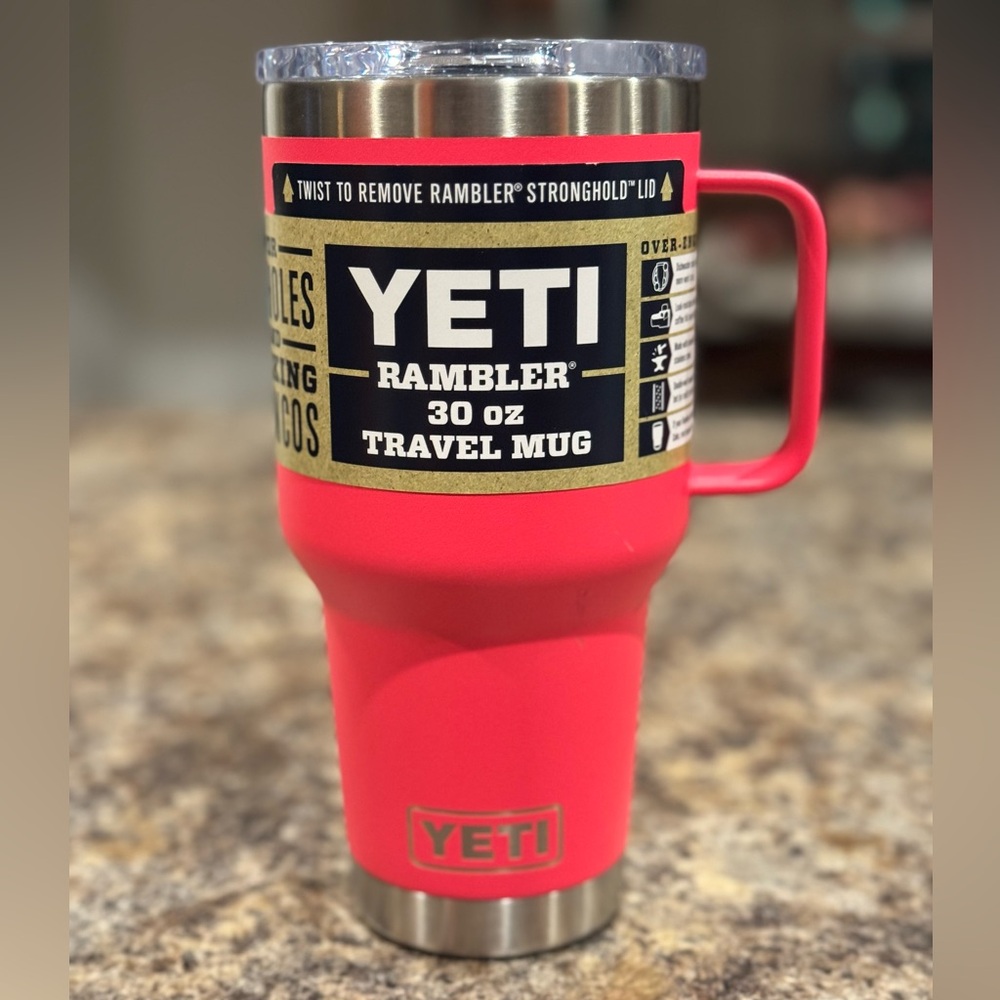 YETI Rambler 30 oz Travel Mug - Bimini Pink